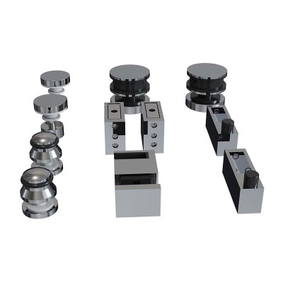 Shower Roller 1004A | Wholesale |  SUS304 stainless steel frameless shower door set | factory direct wholesale