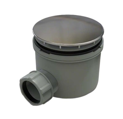 Shower Drainer XS-700 | Wholesale | 116mm chrome cover shower drain |  bulk supply