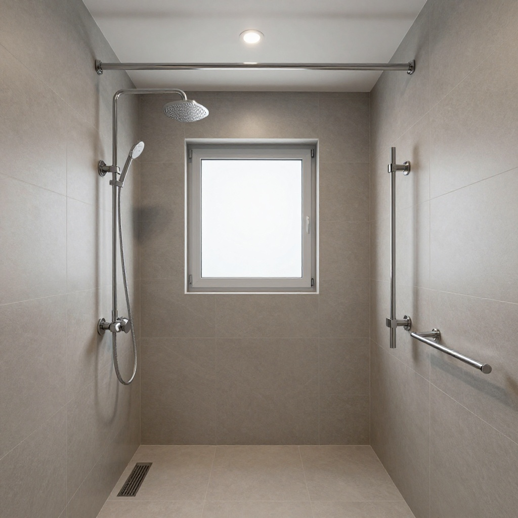 commercial shower riser