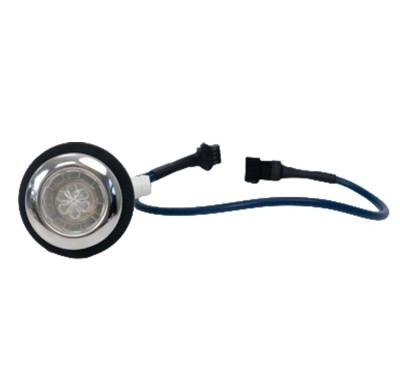 Bathtub Led Light Set D-400  | Wholesale | 33mm mounting hole spa LED light with 3/8" hose connection | wholesale multi-functional spa lighting supplier