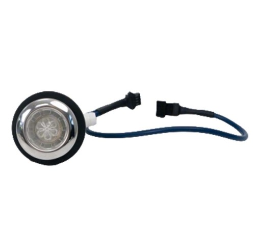 Bathtub Led Light Set D-400  | Wholesale | 33mm mounting hole spa LED light with 3/8" hose connection | wholesale multi-functional spa lighting supplier