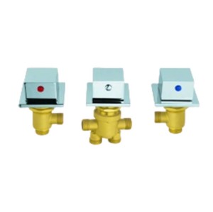 Bathtub Faucet Set MIX05 Series | Wholesale | Solid Brass Body Mix Valve Set with Zinc Alloy Knob | OEM Bulk Order