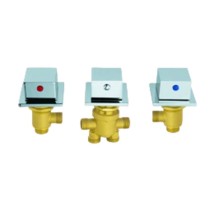 Bathtub Faucet Set MIX05 Series | Wholesale | Solid Brass Body Mix Valve Set with Zinc Alloy Knob | OEM Bulk Order