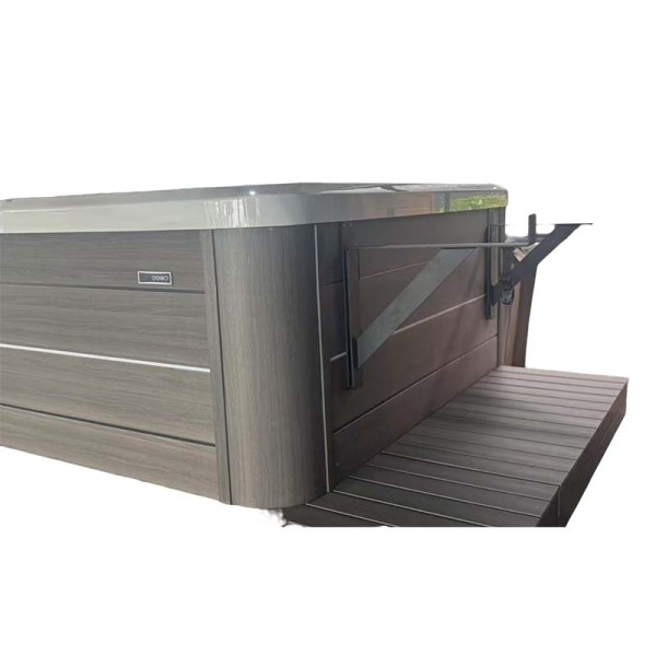 Spa cover lifter PLift | Wholesale | durable metal spa cover lifting system | global distributor partnership
