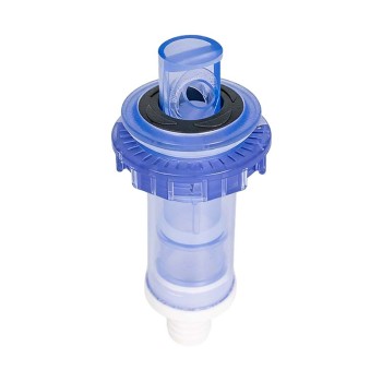 Fountain jet AQU07-2.5B | Wholesale | transparent blue plastic spa jet | global distributor partnership