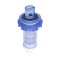 Fountain jet AQU07-2.5B | Wholesale | transparent blue plastic spa jet | global distributor partnership