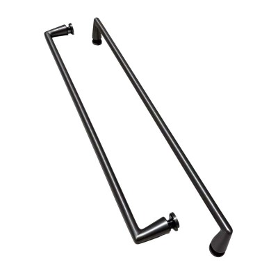 Shower Handle LS-3090 | Wholesale | back-to-back angled bracket shower pull | wholesale 304 stainless steel shower handle supplier