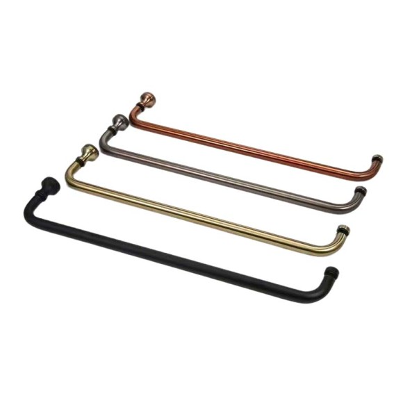 Shower Handle LS-2035 | Wholesale | curved L-bracket industrial shower pull | project-grade quality