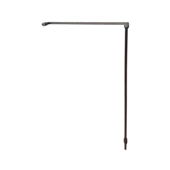 Shower Handle LS-2036 | Wholesale | gun grey finish walk-in shower bar | direct from factory