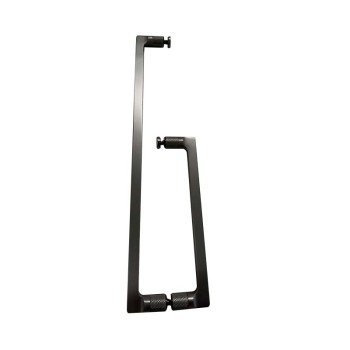 Shower Handle LS-2037 | Wholesale |  U-shaped rectangular bar with knurled end caps | factory direct wholesale