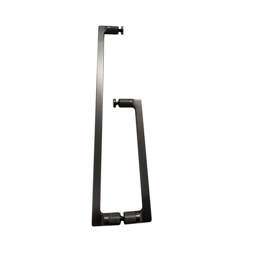 Shower Handle LS-2037 | Wholesale |  U-shaped rectangular bar with knurled end caps | factory direct wholesale