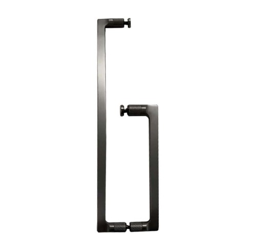 Shower Handle LS-2037 | Wholesale |  U-shaped rectangular bar with knurled end caps | factory direct wholesale