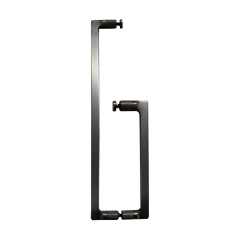 Shower Handle LS-2037 | Wholesale |  U-shaped rectangular bar with knurled end caps | factory direct wholesale