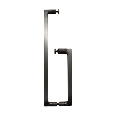 Shower Handle LS-2037 | Wholesale |  U-shaped rectangular bar with knurled end caps | factory direct wholesale