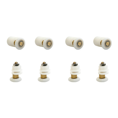 Shower Roller HL-601 | Wholesale | 4 upper + 4 lower single wheel set | global distributor partnership