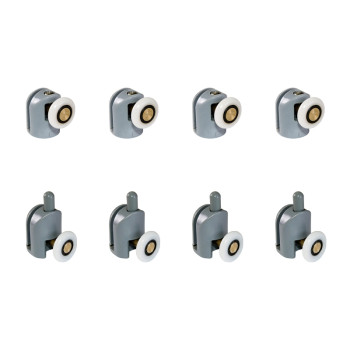 Shower Roller HL-602ZP | Wholesale |  zinc-plated metal housing sliding door wheel | wholesale price for bulk orders