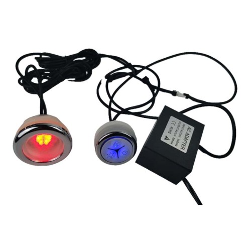 Hot Tub Led Light Set CP-58 | Wholesale | 63mm face cover dual lamp set | global distributor partnership