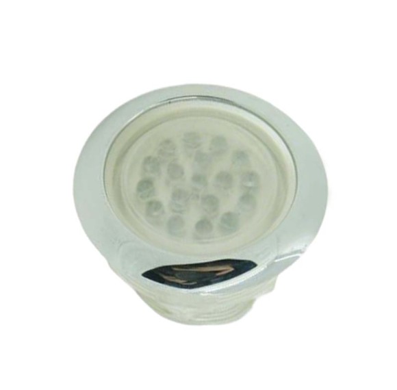 Bathtub Led Light L-01C | Wholesale | 46mm drill hole chrome cover bathtub lamp |  global shipping