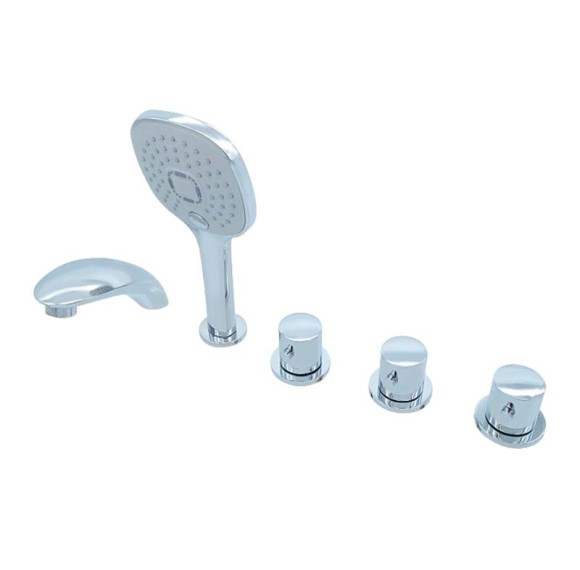 Bathtub Faucet Set LT6011 | Wholesale | silent ceramic diverter valve | global distributor partnership