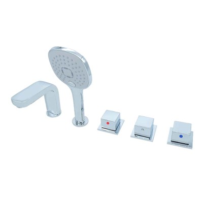 Bathtub Faucet Set LT6017 | Wholesale | scratch-resistant chrome bathtub set |  global distributor partnership