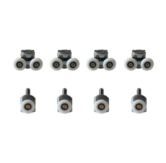 Shower pulley set HL-614 | Wholesale | 20-26mm adjustable cost-effective shower door wheel | global distributor partnership