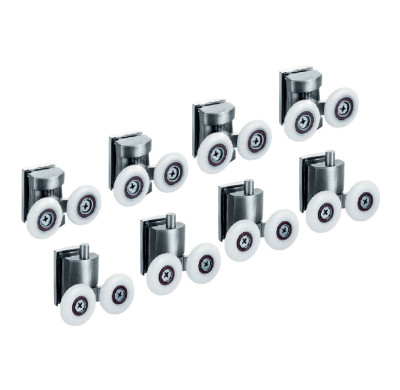 Shower pulley set HL-622 | Wholesale | heavy-duty double-wheel sliding door wheel | global distributor partnership