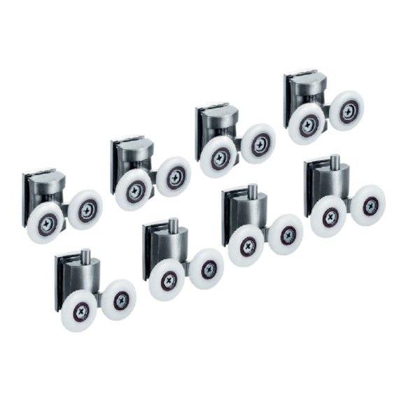 Shower pulley set HL-622 | Wholesale | heavy-duty double-wheel sliding door wheel | global distributor partnership