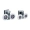 Shower pulley set HL-623 | Wholesale | 4 upper double wheel + 4 lower single wheel heavy-duty set |  wholesale price for bulk orders