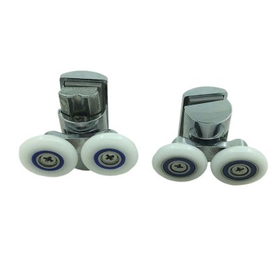 Shower pulley set HL-628 | Wholesale | chrome-plated cost-effective shower door wheel | factory direct wholesale