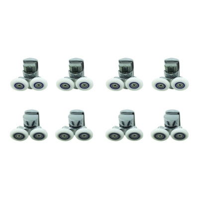 Shower pulley set HL-628 | Wholesale | chrome-plated cost-effective shower door wheel | factory direct wholesale