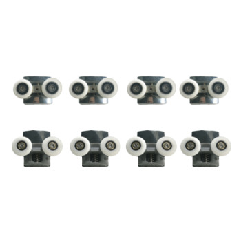 Shower pulley set HL-632 | Wholesale | plastic chrome double shower pulley | global distributor partnership