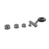 Bathtub Faucet Set LT504 |  Wholesale | modern minimalist bath hardware | global distributor partnership