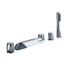 Bathtub Faucet Set LT-511 |  Wholesale | stainless steel water inlet tub faucet | global distributor partnership