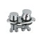 Bathtub Faucet Set LT201 | Wholesale | chrome finish space-saving bath/shower mixer | factory direct wholesale