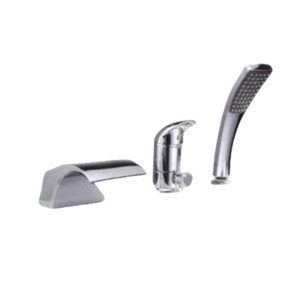 Bathtub Faucet Set LT305 | Wholesale | freestanding waterfall bath mixer set | factory direct wholesale