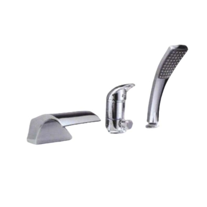Bathtub Faucet Set LT305 | Wholesale | freestanding waterfall bath mixer set | factory direct wholesale