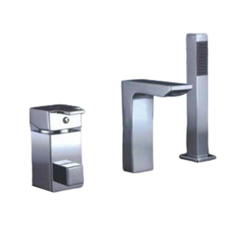 Bathtub Faucet Set LT303 | Wholesale | brass diverter spout freestanding tub faucet | wholesale luxury floor-mounted bath mixer supplier