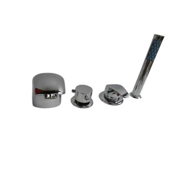 Bathtub Faucet Set LT410 | Wholesale | classic four-knob control bathroom hardware | direct from factory