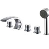 Bathtub Faucet Set LT-509 | Wholesale | 1.5m stainless steel shower hose | global distributor partnership