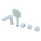 Bathtub Faucet Set LT6001 | Wholesale | 5-hole bathtub mixer set |  bulk supply