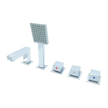 Bathtub Faucet Set LT6028 | Wholesale | easy-install tub shower combo | worldwide shipping