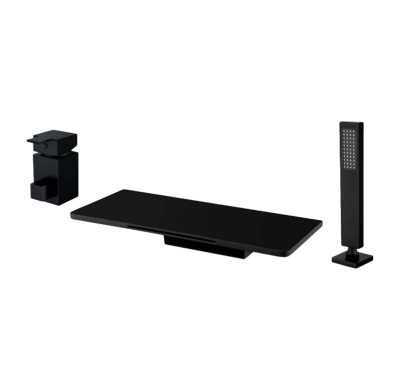 Bathtub Faucet Set LT-1342 | Wholesale | 3-hole waterfall bathtub mixer | wholesale price for bulk orders