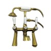 Bathtub Faucet Set LD-90G | Wholesale | gold-colored bathtub faucet | global shipping