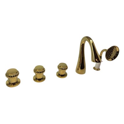 Bathtub Faucet Set JLT002 | Wholesale | solid brass vintage tub mixer | worldwide shipping