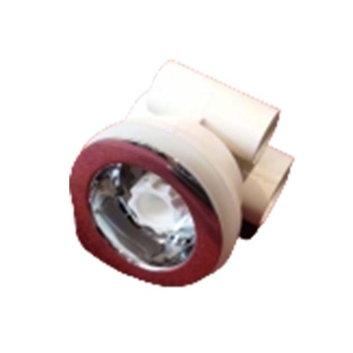 Bathtub Water Jet WJ-F73W | Wholesale | white PVC body slim-profile hydrotherapy spa nozzle | global shipping