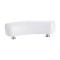 Bathtub Pillow PW-X14 | Wholesale | 35×8cm white spa neck pillow | Factory Direct