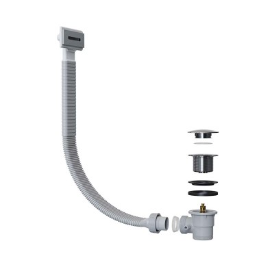 Bathtub Drainer DR-065 | Wholesale | High-quality heavy-duty brass construction Overflow Plate | Bulk supply