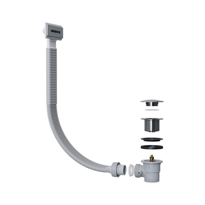 Bathtub Drainer DR-065 | Wholesale | High-quality heavy-duty brass construction Overflow Plate | Bulk supply