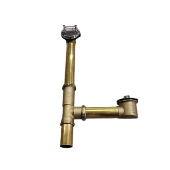 Bathtub Drainer PR-4002 | Wholesale | solid brass 1 1/2 inch lift and turn bath drain | reliable delivery worldwide