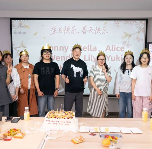 Proway e Hydrorelax celebran los cumpleaños de sus empleados en abril y mayo.
